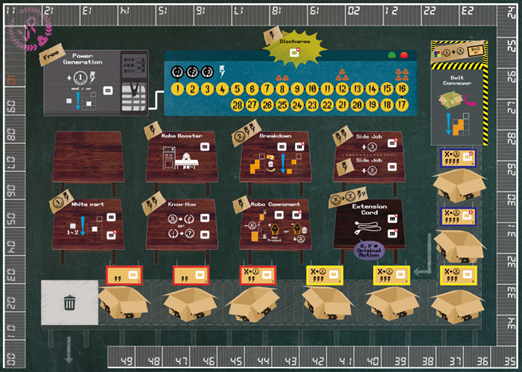 メインで使用する大きなゲームボード